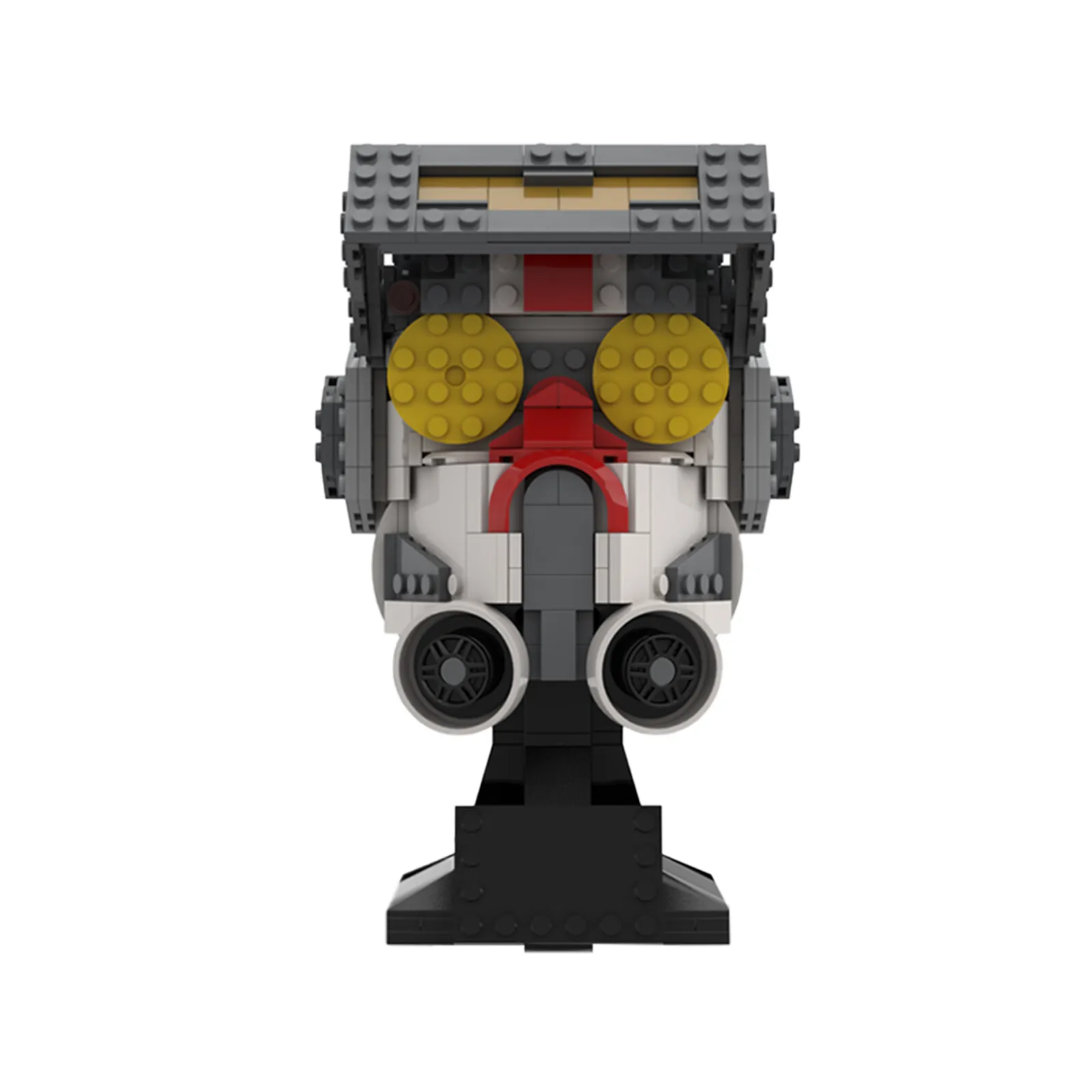 

Custom MOC: C7304 Helmet Model 526 Parts from Film Gift for Christmas