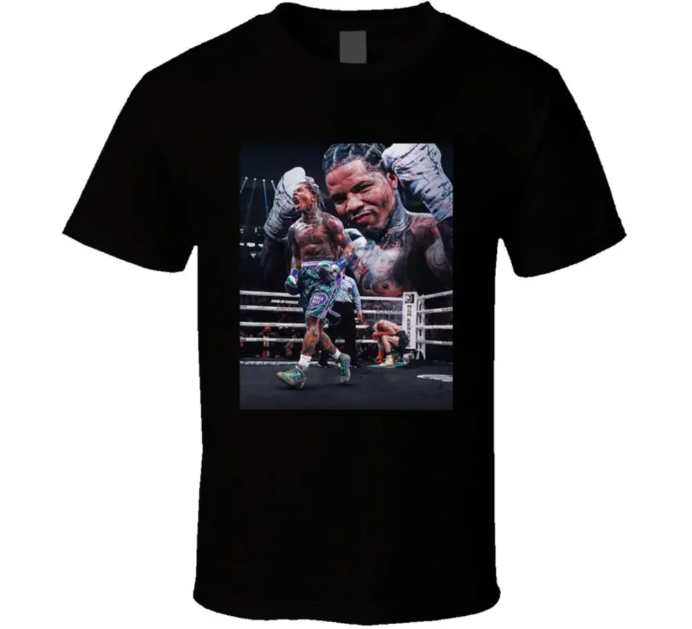 Gervonta Davis Boxer Fan T Shirt  Tees Cotton Luxury brand vintage oversized