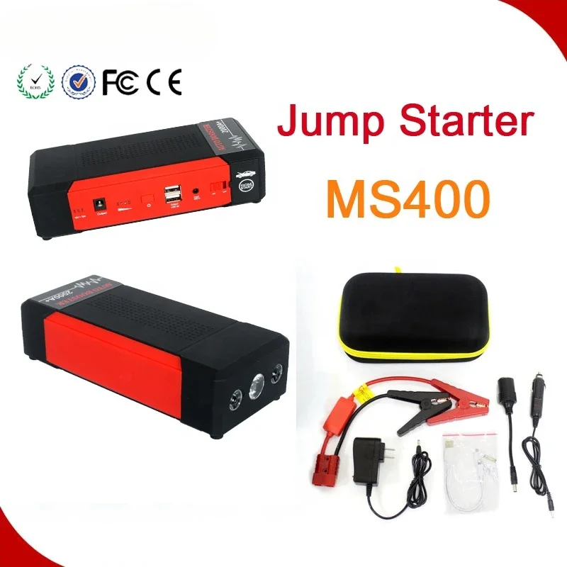 Multi-function Lithium Battery Emergency Tool Kit 12V 24V Car Jump Starter Power Bank For Lorry Emergency Tool