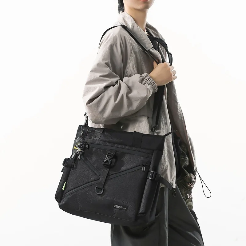 

Outdoor Travel Multifunction Waterproof Tote Bag Men Women Techwear Style Crossbody bag Large-capacity Casual Shoulder Bags sacs