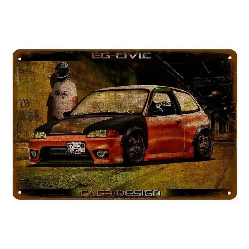 

Vintage Metal Tin Poster Off road vehicle Retro Metal Tin Signs Poste Plate Wall Decor for Bar Restaurant Cafe Club Retro Plaque