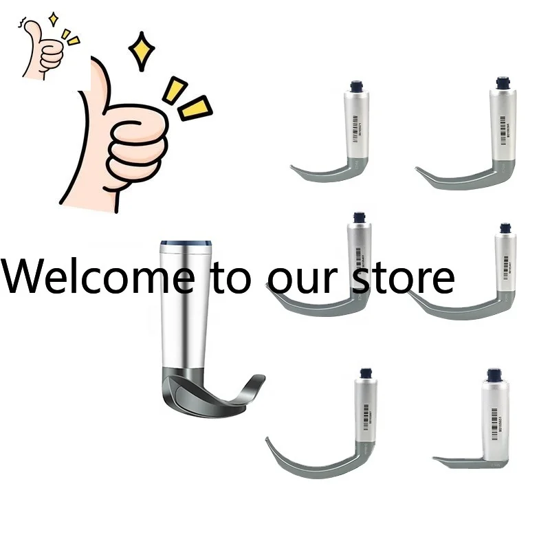 High Quality Video Laryngoscope Endoscope D Blade For Mallampati Score 3 4 Difficult Video Intubation