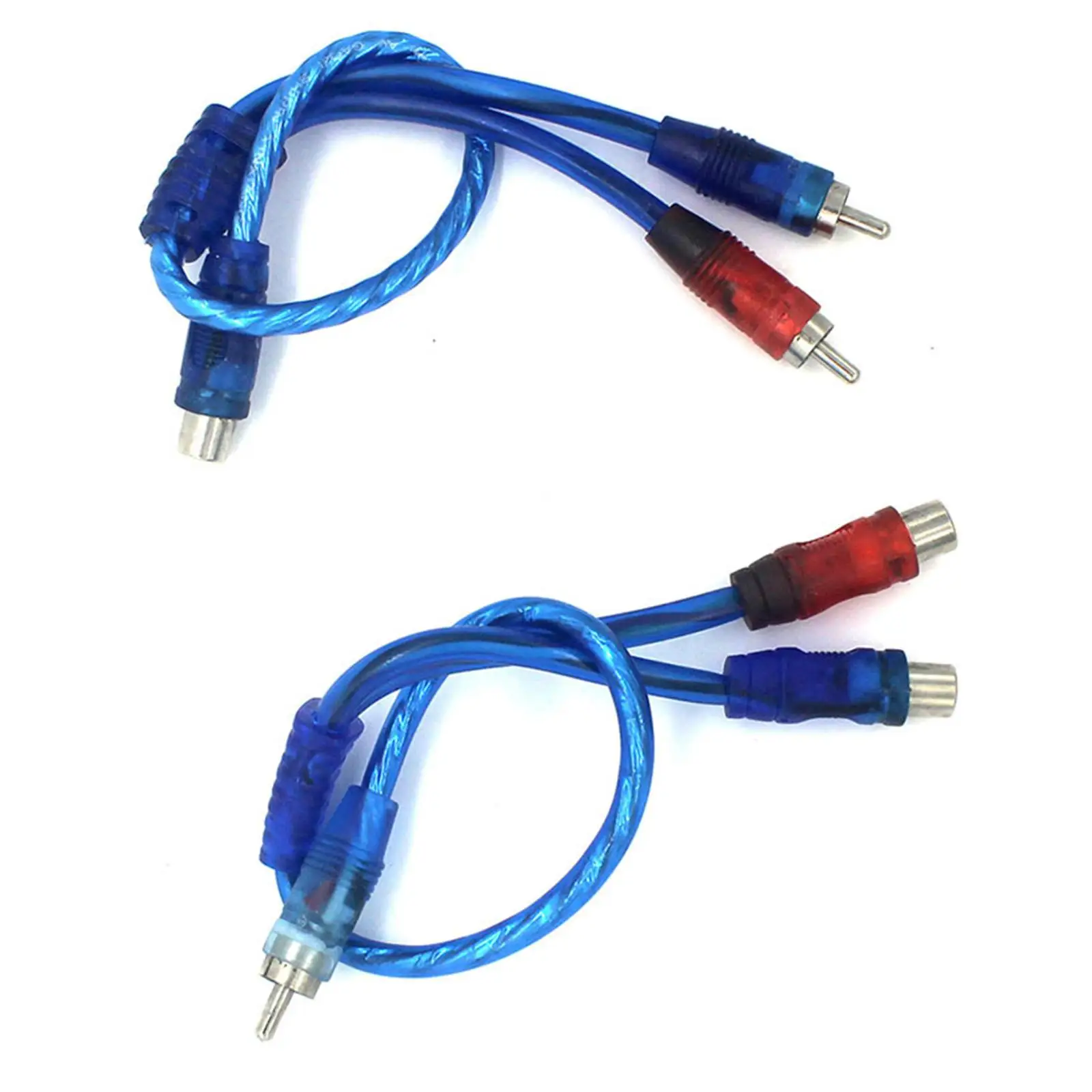 RCA Audio Cable RCA Splitter RCA Splitter Cable Adapter for Subwoofer Stereo