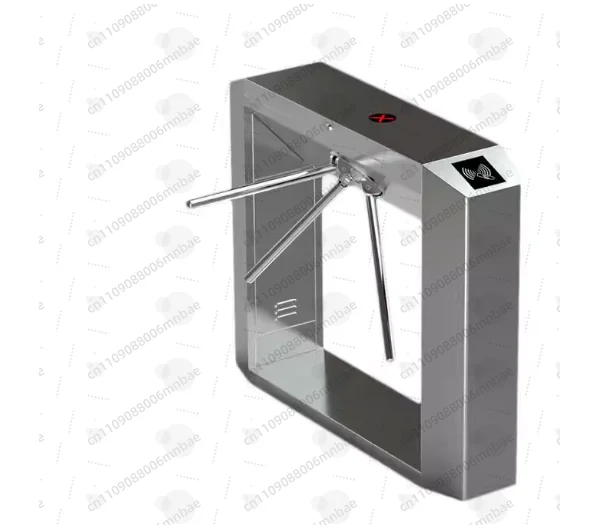 Electronic Colorful Access Flap Barrier Turnstiles Drop Arm Tripod Turnstile-Gate-For-Gyms