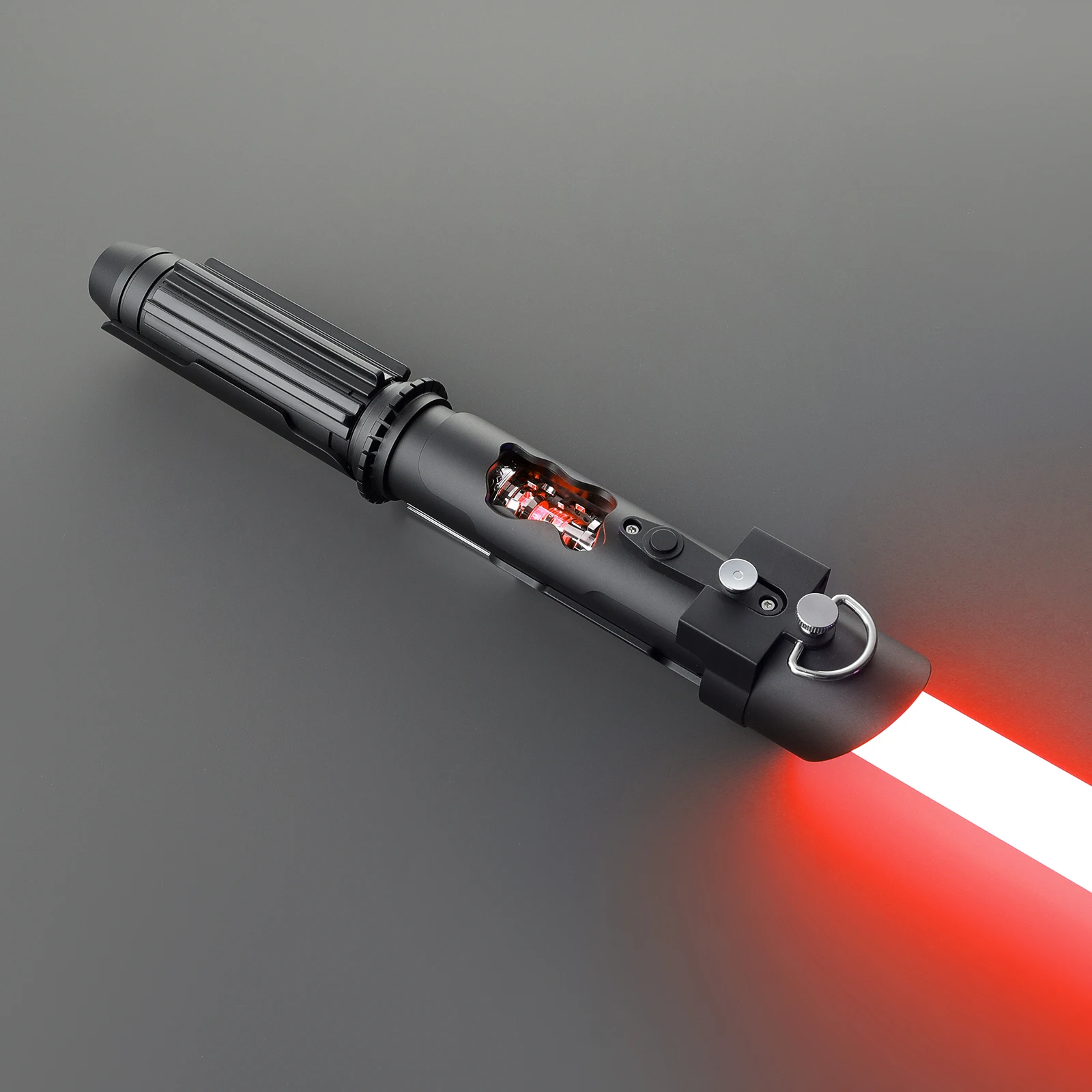 DamienSaber Vader Variant Light Saber Heavy Dueling Crystal Saber Sensitive Smooth Swing with Bluetooth Infinite Color Changing