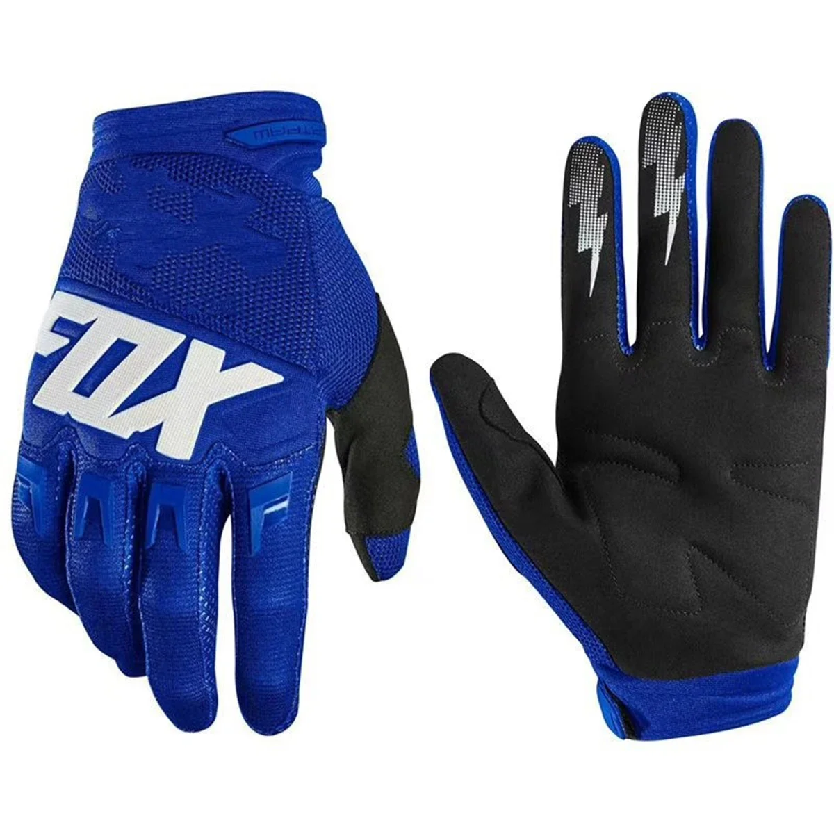 1 para rękawice wyścigowe bez motocykl szosoway, miękki, oddychający ekran dotykowy z pełnym palcem BMX ATV UTV Guantes rękawica rowerowa do roweru