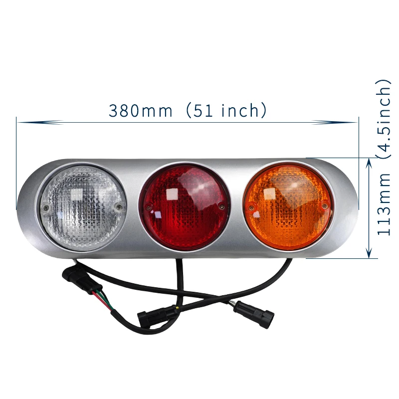 

Электрический экскурсионный автомобиль, задний фонарь, указатель поворота 9,5 см для электромобиля Marshell Eagle