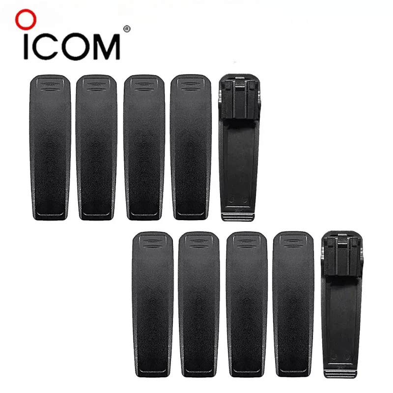 10 pièces MB-133/BP-279 Ceinture réinitialisation Walperforé Talkie Ceinture réinitialisation pour ICOM IC-V88 IC-U88 IC-F1000 IC-F2000 ICF1100DS IC-F4400 Radio Bidirectionnelle