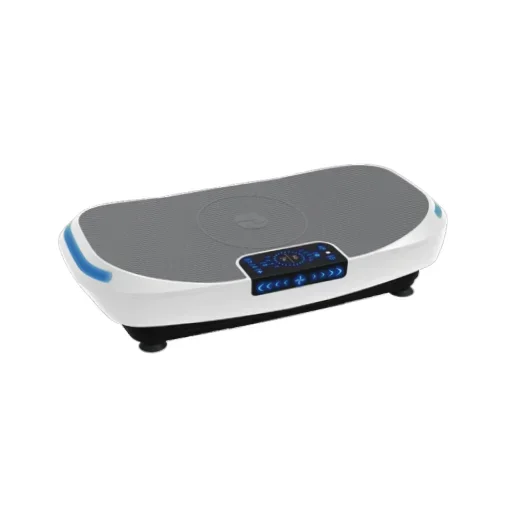 

New 4D motion remote controller vibration Plate Exercise Machine and Hand Massage Machine handle fitness with Elastic Ropes