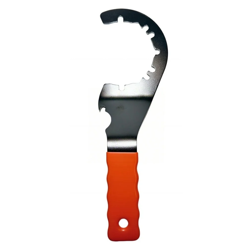 

Ключ для раковины 300 мм, инструмент для смесителя и сливного устройства, для снятия стопорных гаек и фильтров, стальной, с нескользящей резиновой ручкой