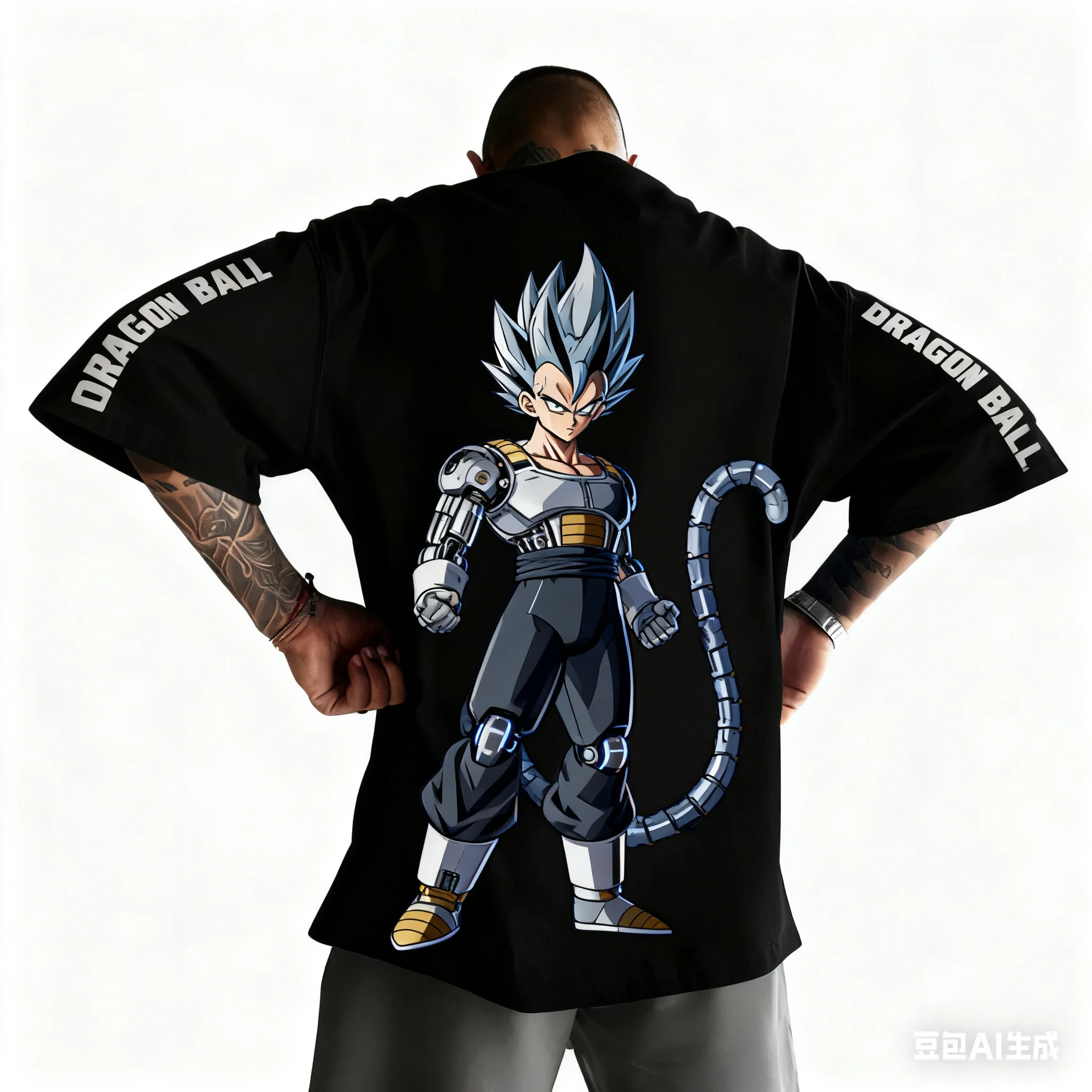 

A Popular Dragon Ball 3D Printed Cosplay Short-sleeved T-shirt for Outdoor Casual Breathable Tops in The Summer of 2025