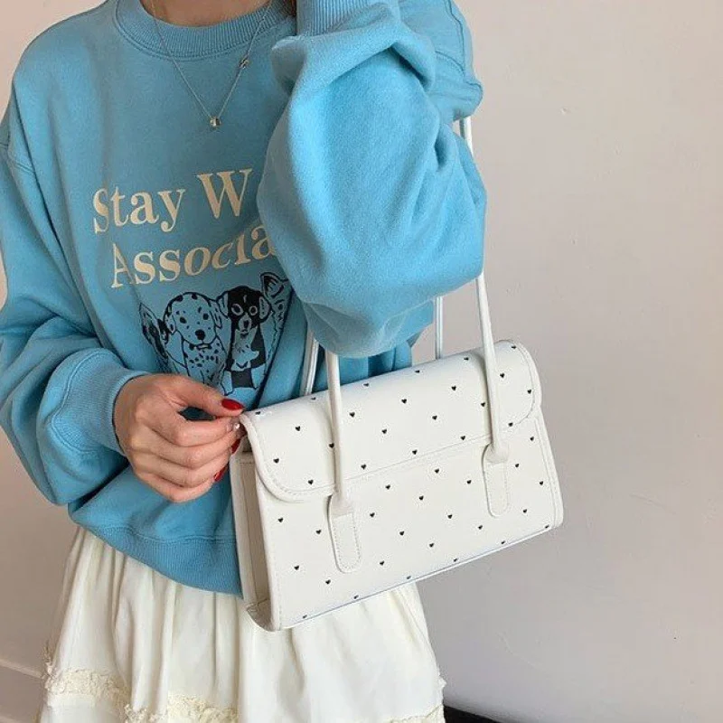 

Women's Handbag Made Of Gully-Printed Leather Boasting Norway Commuter Vintage Spacious Daily Look