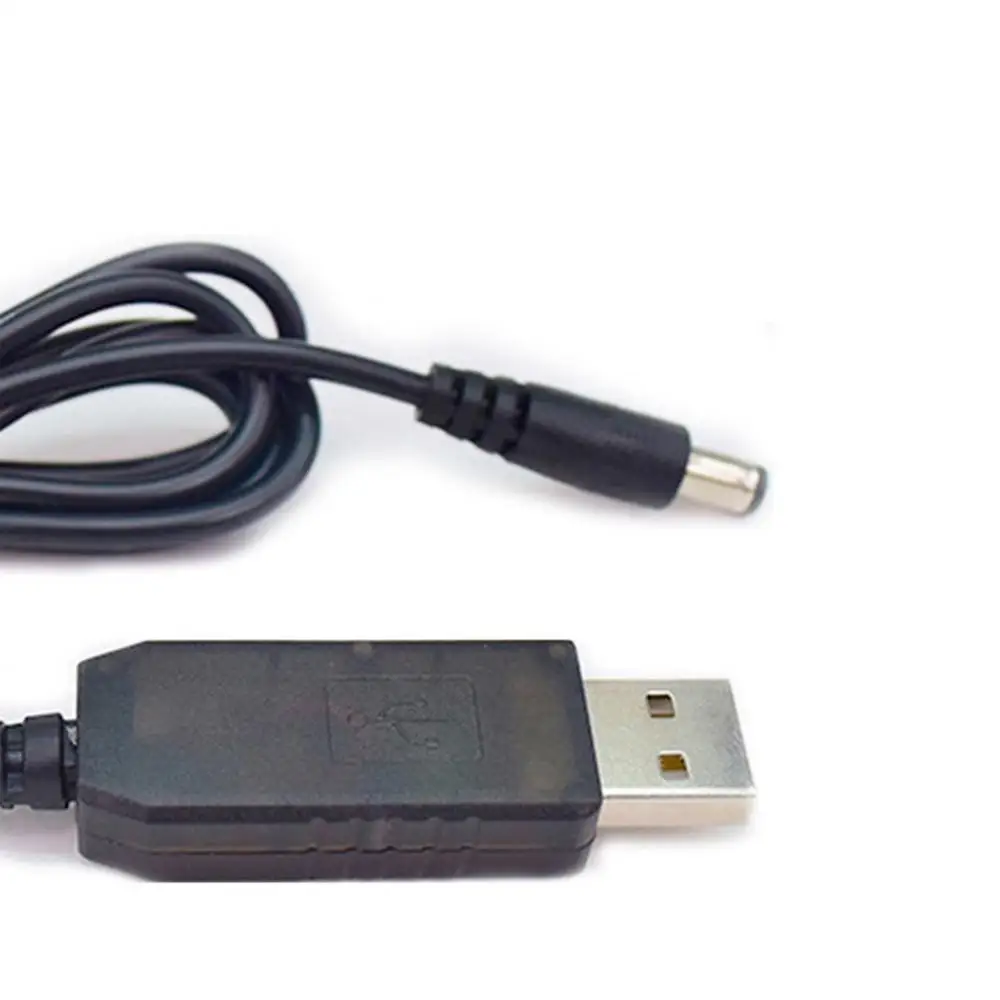 Power Supply USB DC 5V To 8.4V/9V/12V 5.5x2.1mm Male Plug Step-up Adapter Cable