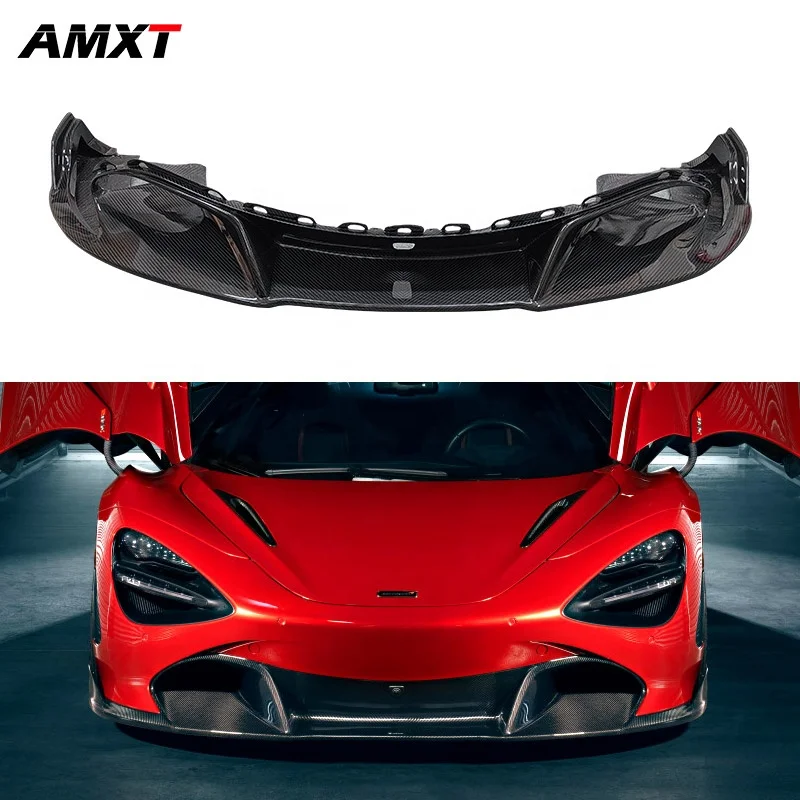 Vors Style Dry carbon Front lip Excellent Quality Replacement mount Perfect fit for McLaren 720S