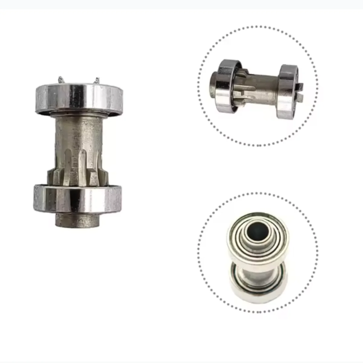 Dental Cartridge Rotor Fit for NSK Inner Channel Low Speed Handpiece, Dentistry Handpiece Rotor Cartridge Dental Lab Repair