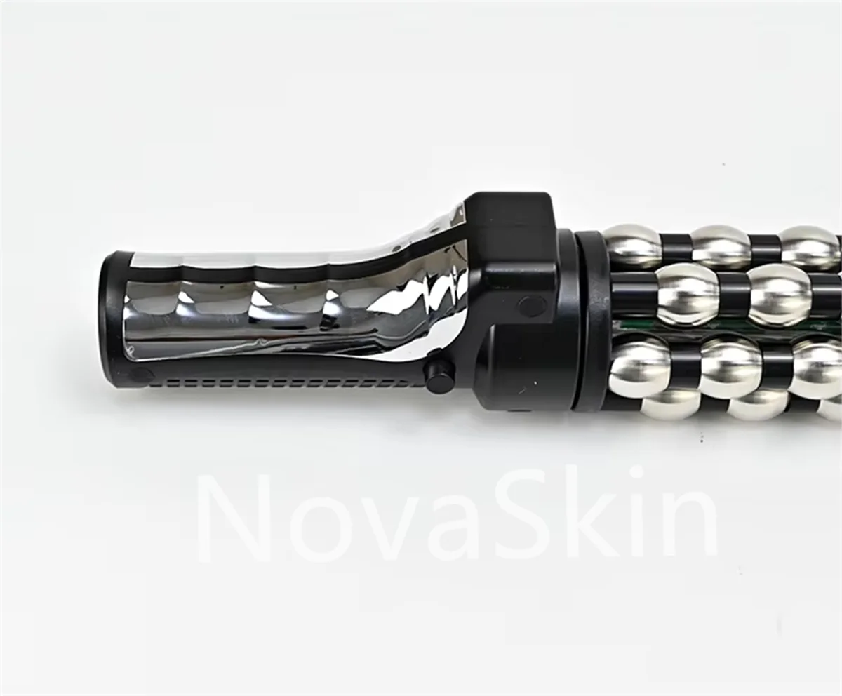 

2025 New Beauty Electric Massager Fat Loss Slimming Suitable for Face and Neck Massager 360 Degree Rotating Inner Ball Roller