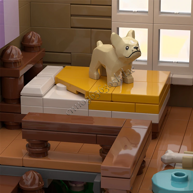 3717 PCS City Engineering Terrassenhäuser MOC Anpassen Modulare Baustein Design Technologie Einfaches DIY Weihnachtsspielzeug Geschenk