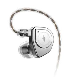 Silencioso Dual-Magnetic-Circuit Earphones, Dual-Cavity, Dynamic Driver, In-Ear Earphones, Jogos de Computador, Música, SIMGOT, EW200, Hi-Fi, SCP, 10mm