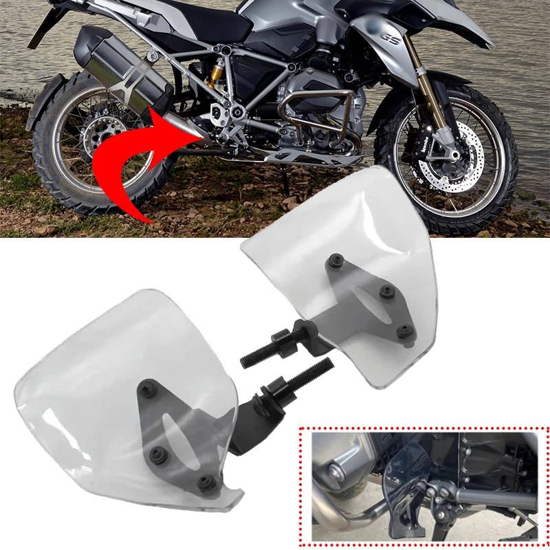 

Motorcycle Splash Foot Protector Guard Rear Brake Shift Shield Fit For BMW R1200GS R1250GS LC ADV 2013-2019 R1200RS R1250RS