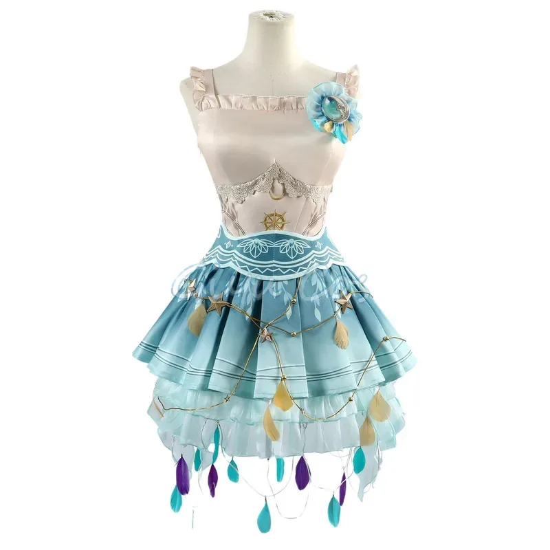 아이덴티티 5 마가레타 코스프레 의상 여성 댄서 방황하는 달빛 ‌     가발 애니메이션 할로윈 의상 유니폼