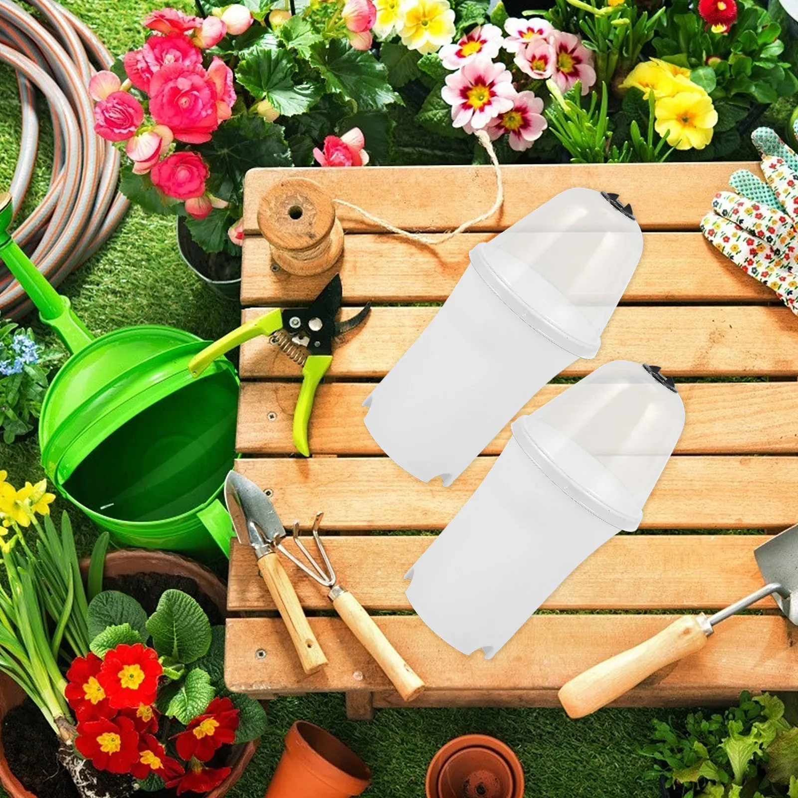 Set da 2 vasi da fiori in plas - Gardening Tools Gift Ideas recensione e prezzo