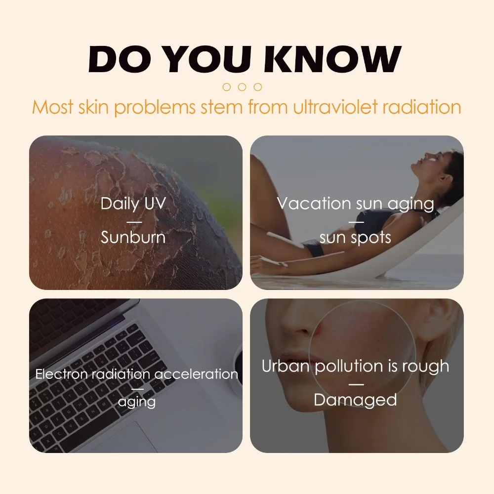 แป้งกันแดดเนื้อแป้งผสมแปรง ป้องกันน้ำ SPF 50 ติดทนนาน ควบคุมความมัน แป้งฝุ่นเนื้อแมทท์ สำหรับผิวหน้า