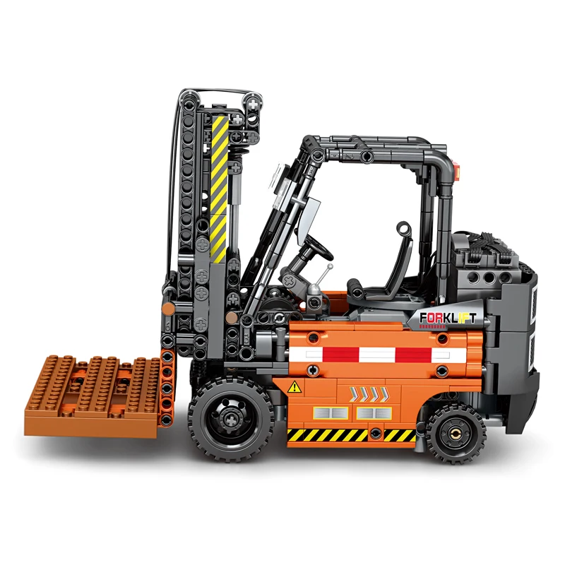 

Remote Control Forklift Building Blocks City Engineering Vehicle RC Car Assembly Technology Electronic Bric Birthday Gift 662PCS
