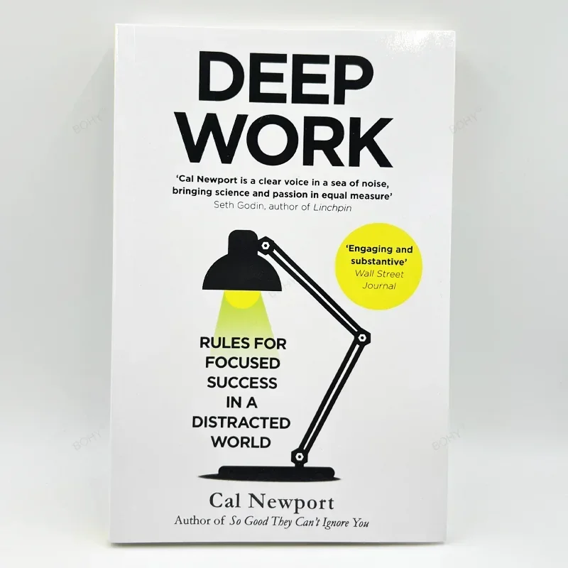 

Deep Work Rules for Focused Success in A Distracted World By Cal Newport Self Help Book English Books