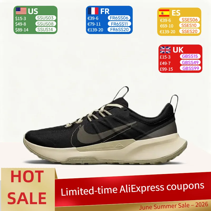 

Nike Juniper Trail 2: Soft, Stylish, Lightweight, Durable, and Non-Slip Low-Top Trail Running Shoes for Men – Black DM0822-005