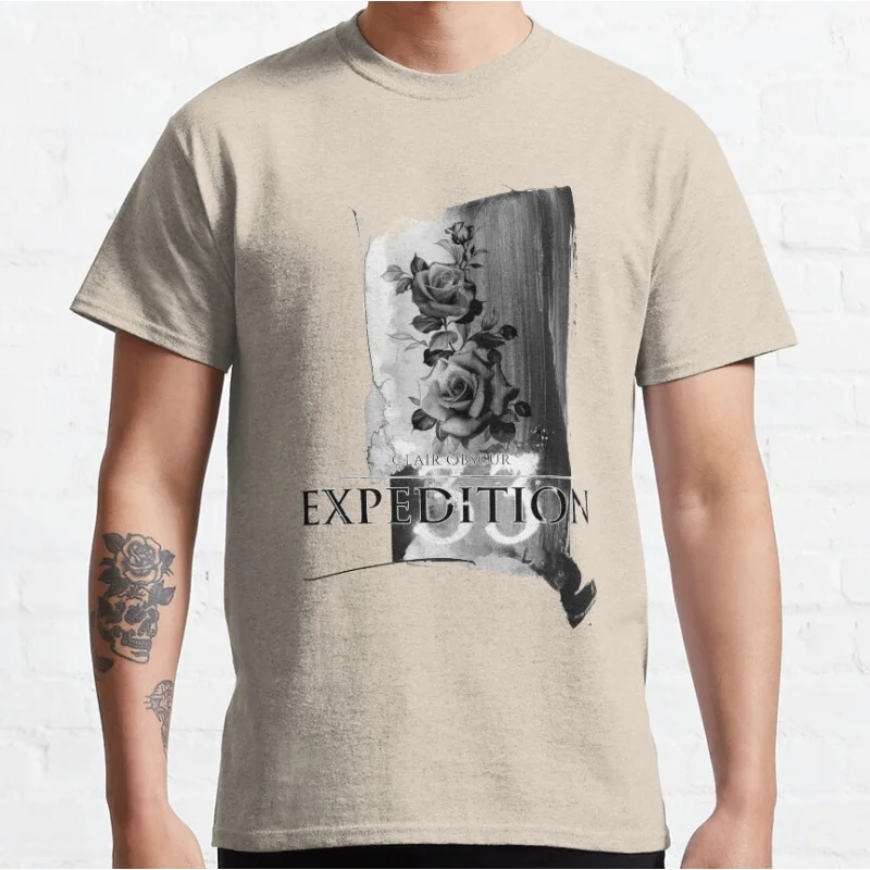 expedition33 Clair Obscur Expedition 33 Dark Fantasy video game T-shirt Gift for Gamer Large size Adult Tops S-6XL - Image 4
