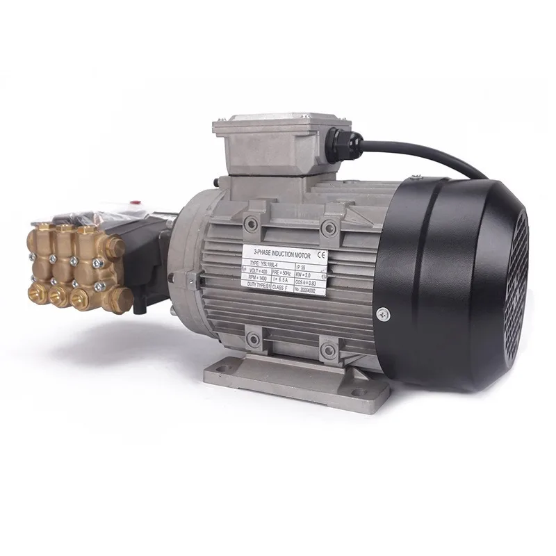 Ultra-high pressure cleaner pump, three pure copper wire motors
