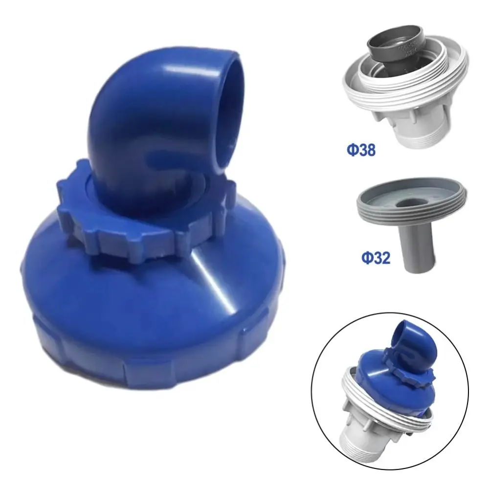 32/38mm Pool Inlet Nozzle 360° Degree Rotatable Plastic Swimming Pool Jet Removable Durable for Intex Outlet Airstone