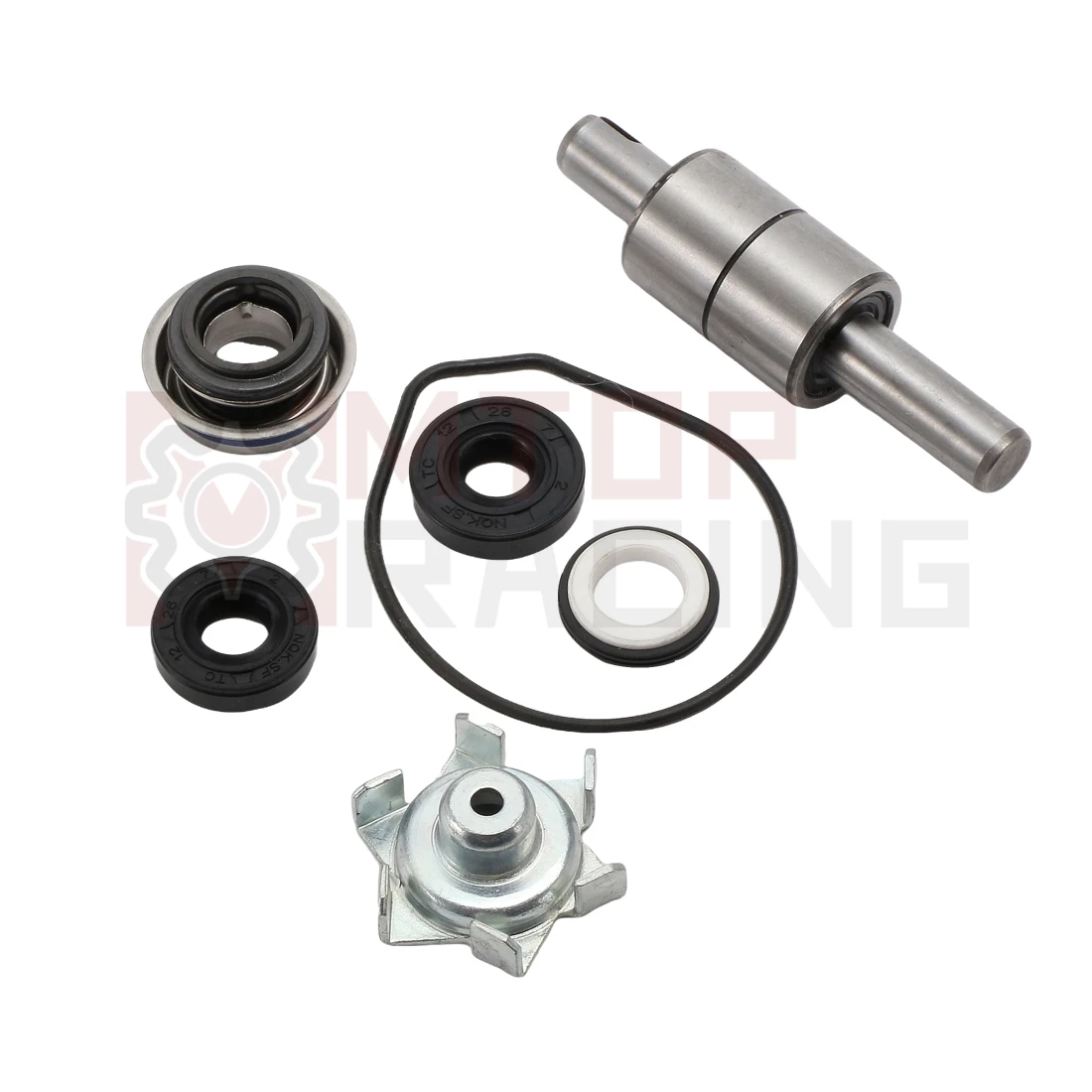 

Motorcycle Water Pump Repair Kit For Honda VT250 1988 1989 1990 19226-KE8-000 Oil Seal Gasket O-ring Rotor