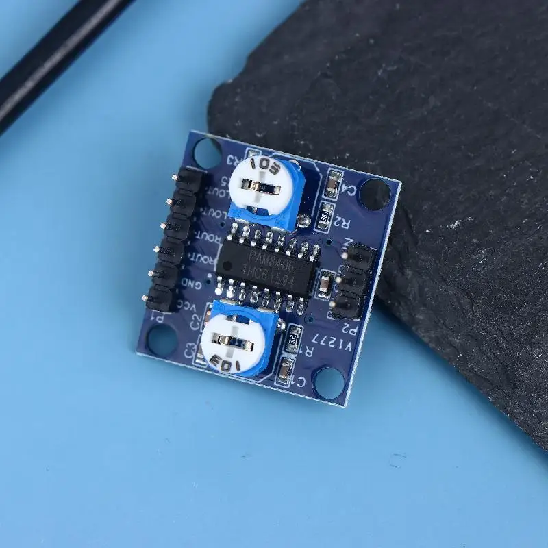 1/3 قطعة 5Wx2 PAM8406 مضخم رقمي وحدة مجلس D مكبر للصوت مجلس ستيريو وحدة صوت مع حجم الجهد #3