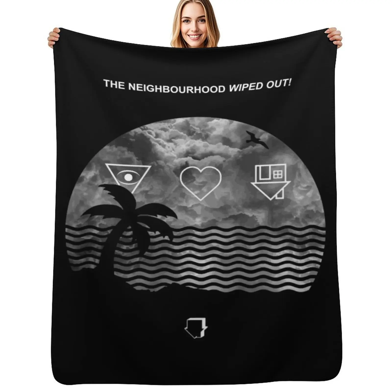

The Neighbourhood-Wiped Throw Blanket wednesday Large Bed Fashionable Blanket