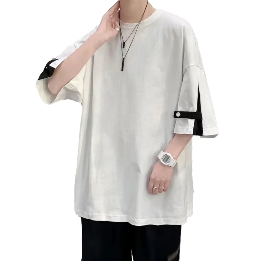 

Regular Fit Top Korean Style Shirts All-match Style Brand New Condition Casual Fashion Wear Comfortable Fabric