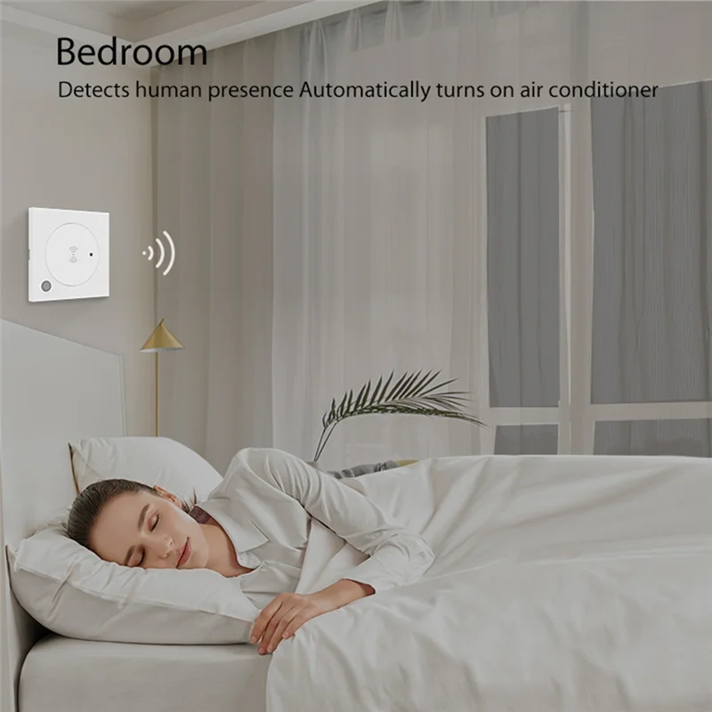 BTLIFE-Human Presence Sensor Light Switch Bluetooth Millimeter Wave Presence Sensor Smart Motion Sensor Light Switch