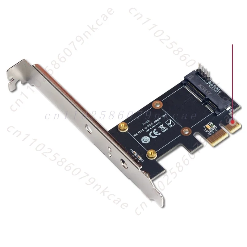 PCI-E to Mini PCI-E Adapter Card MiniPCI-E Slot Expansion Board for Desktop Wireless WiFi Card RS232 Serial COM Module