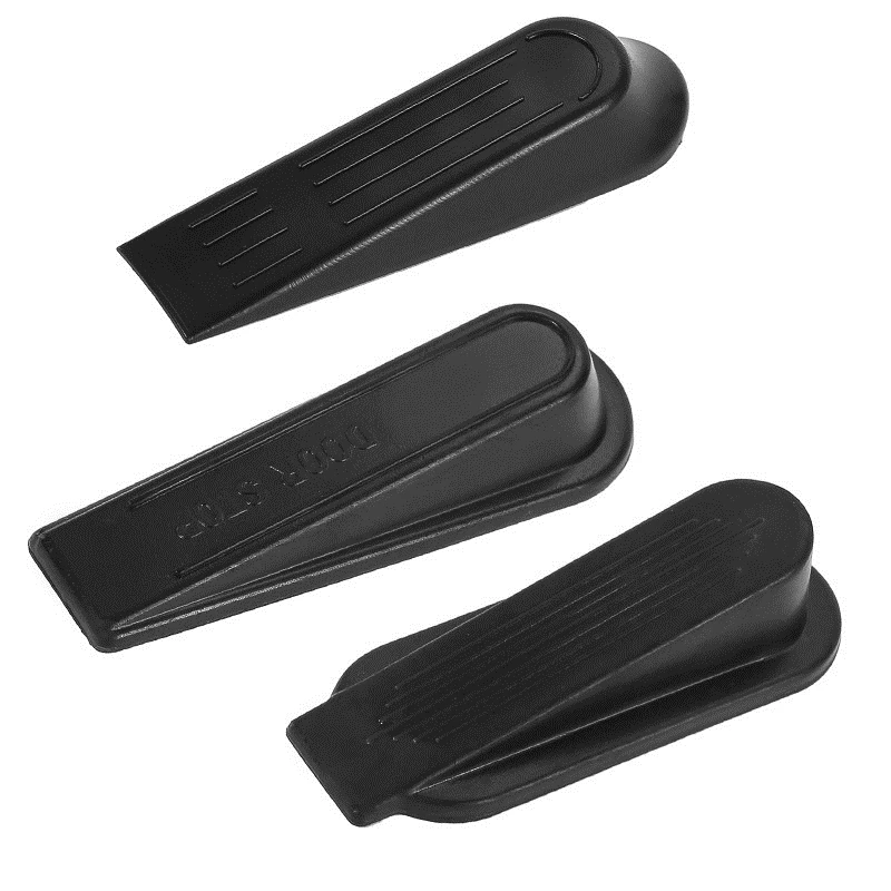 

Heavy Duty Windproof Rubber Door Stopper Non Drill Wall Protector, Non Slip Finger Guard For Safe Door Closure