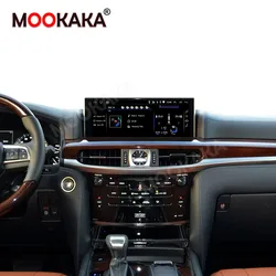 Android 11カーラジオ,GPSナビゲーション,WiFi,CarPlay,メディアプレーヤー,CPU,ステレオ,タッチスクリーン,Lexus lx570車用 (2015-2021128g)