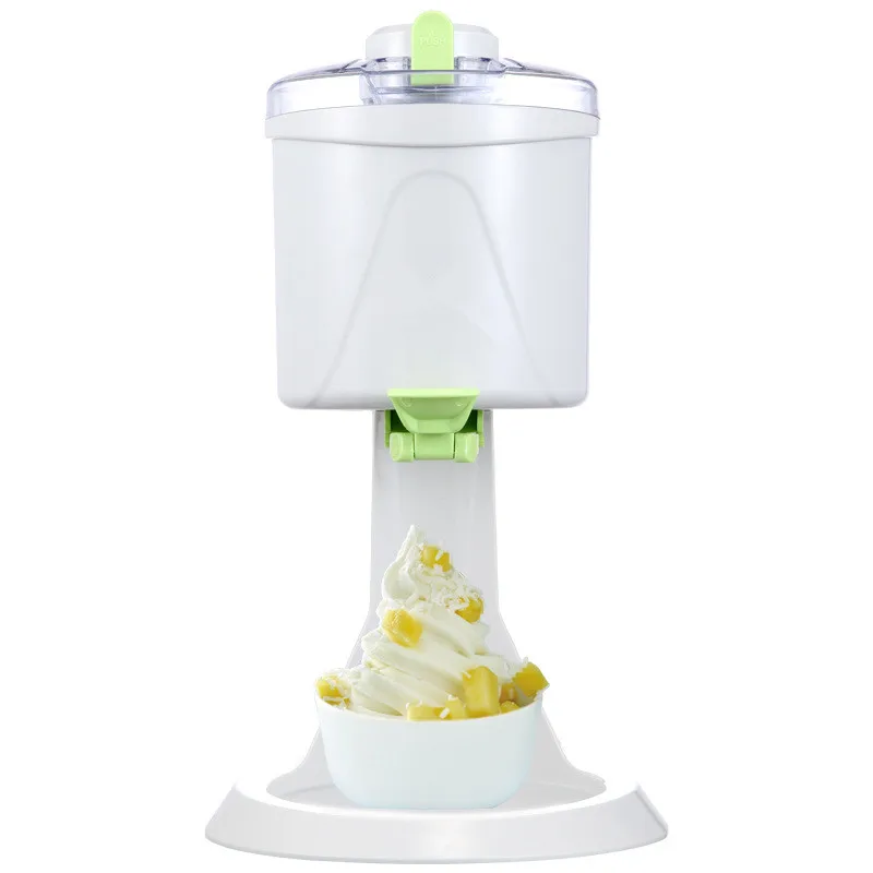 Gran oferta, Mini máquina de helado automática de gran capacidad de 1L, máquina de helado casera para niños, herramienta de fabricación rápida de 10 minutos