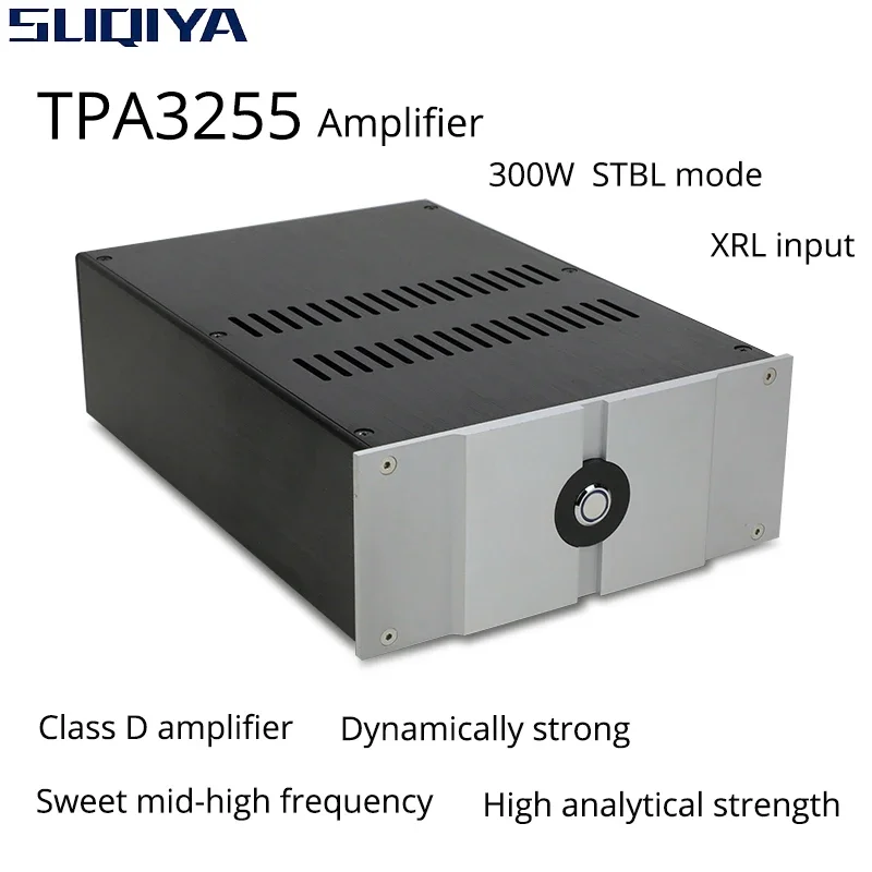 

SUQIYA-TPA3255 Mono Pure Power Amplifier Btl300w High-power Ultra-clear Hi-Fi Digital Power Amplifier Class D Amplifier