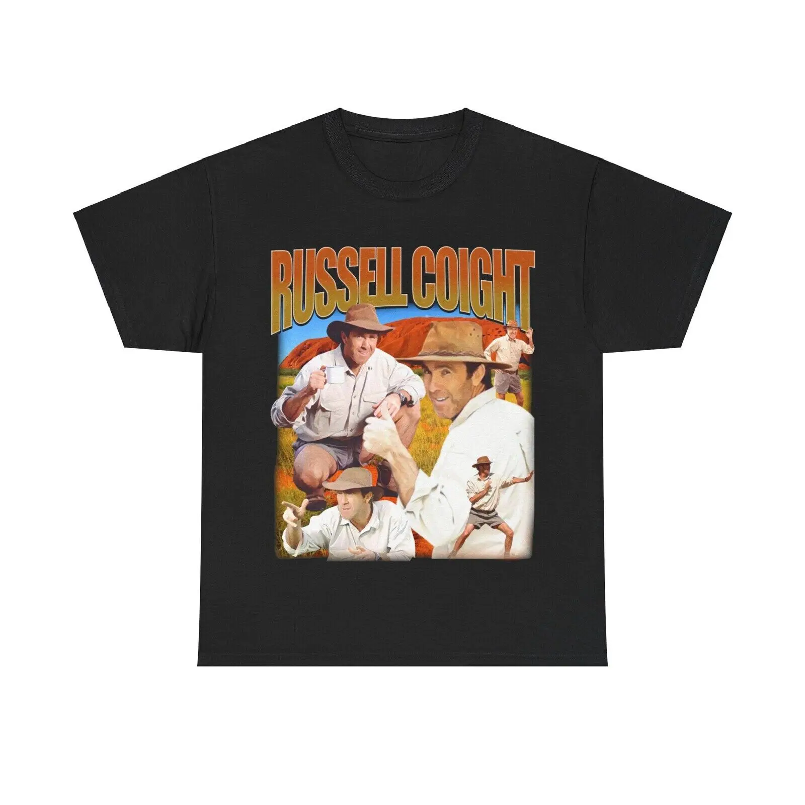 Vintage AFL T-shirt RUSSEL COIGHT 90s Inspired t shirt All Aussie Adventures