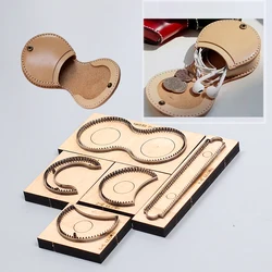 Leather Craft vintage coin bag organized wire case cutting dies knife mold iron blade cutter
