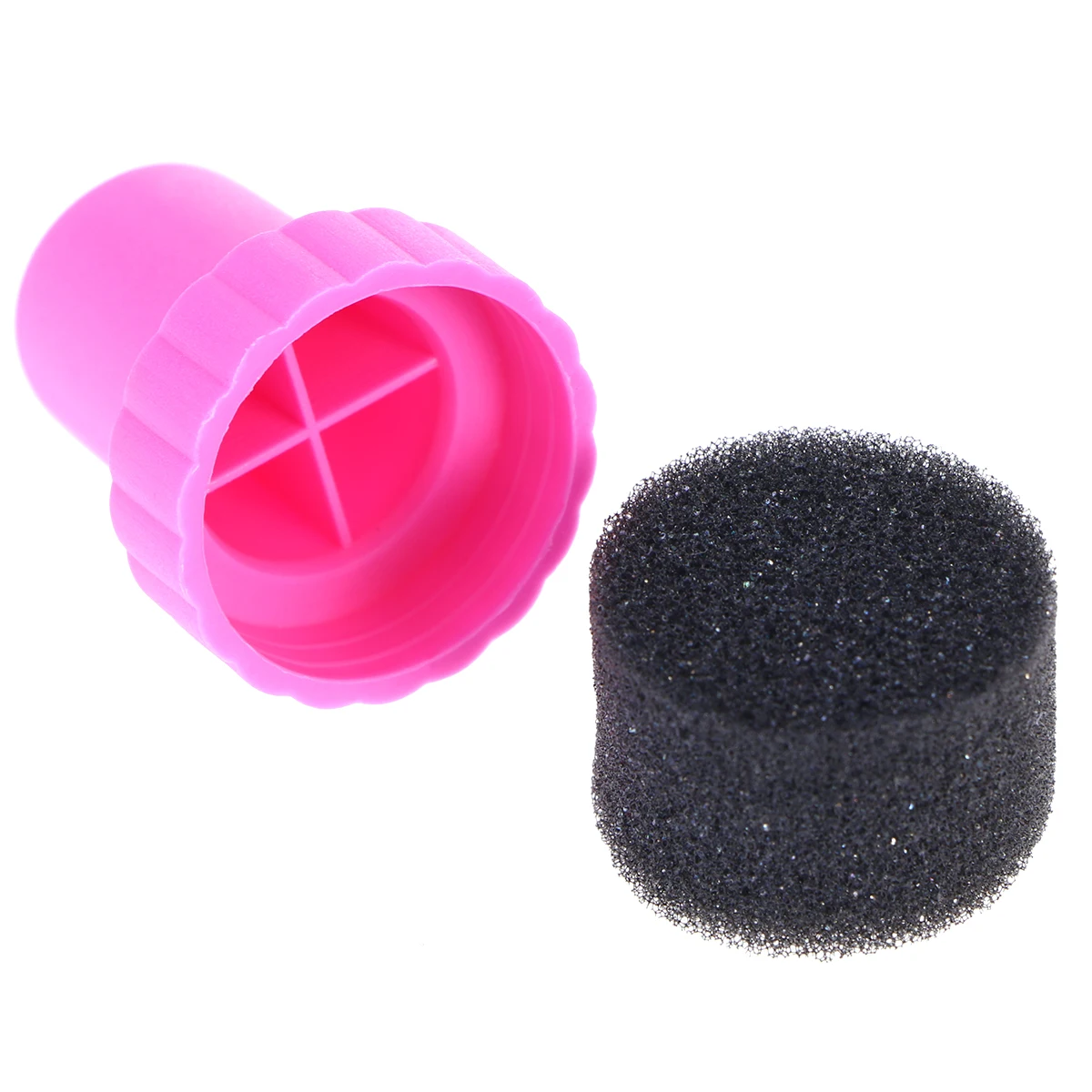 

Soft Lightweight Nail Art Stamper Sponge Brush For Polish Stamping Manicure Tools Removable Comfortable Salon Home Use Nail