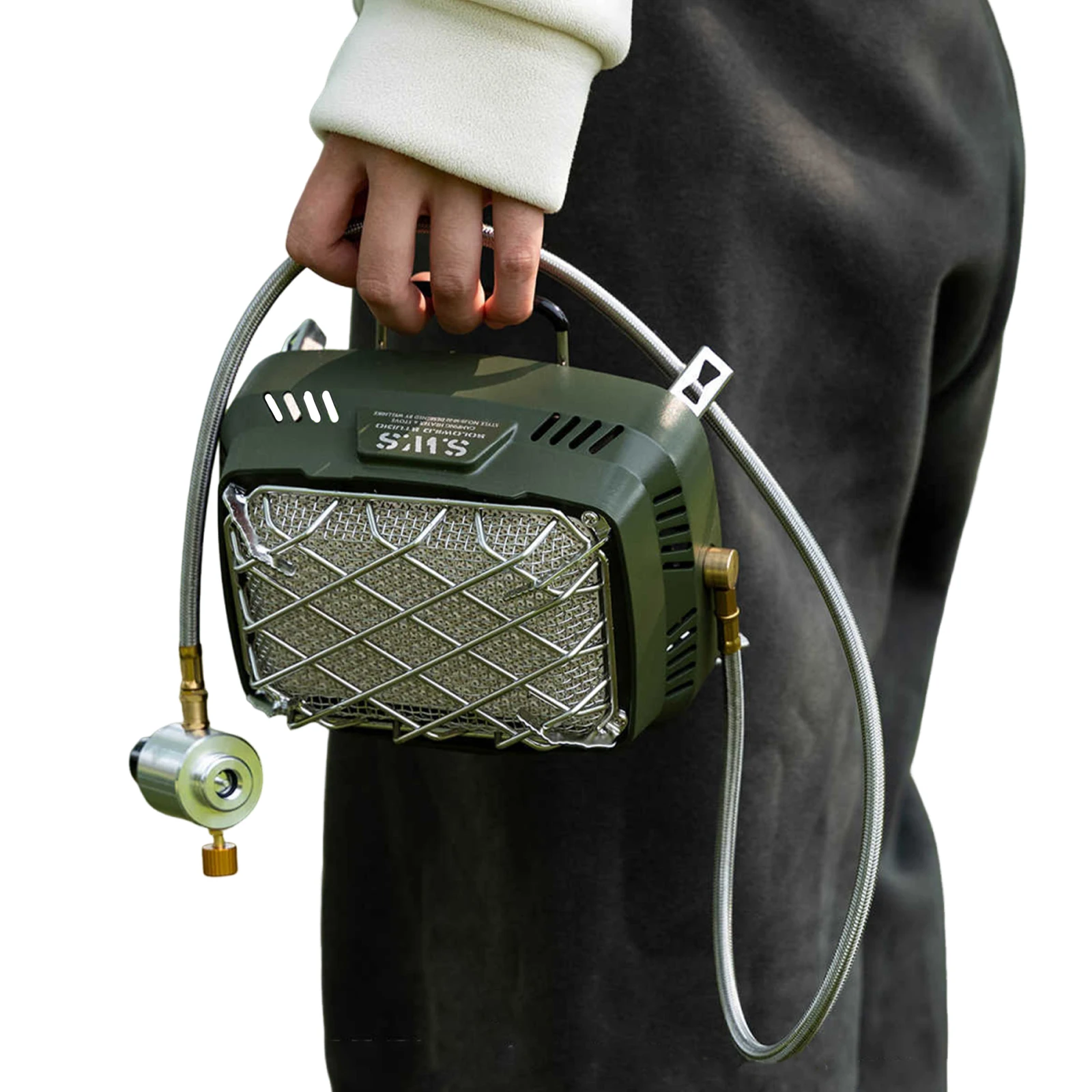 

Портативная походная печь-обогреватель, уличный газовый обогреватель, инфракрасный двухцелевой обогреватель для зимы, дождя, рыбалки, пеших прогулок, пикников, путешествий. Новинка.