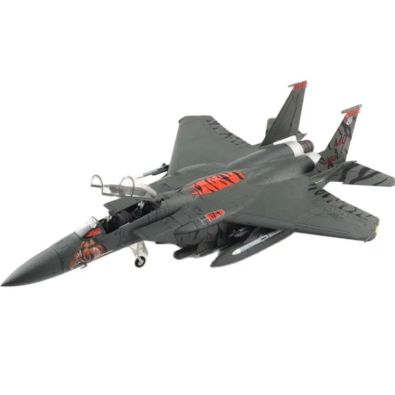 

Diecast 1:72 United States Air Force F-15 Warplane Alloy & Plastic Simulation Model Gift Collection Decorative Toy Diecast