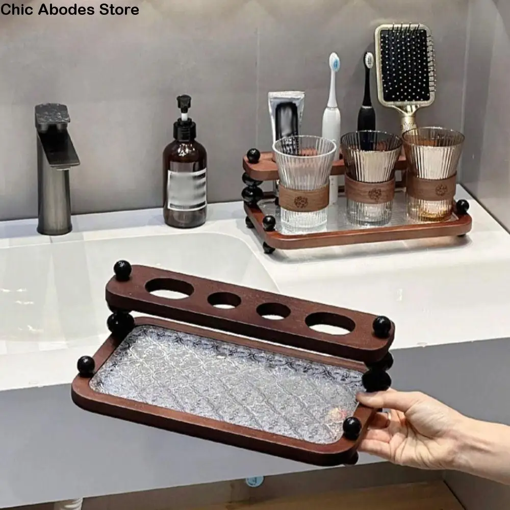 

Save Space Functional Toothbrush Storage Rack Circular Arc Vintage Vintage Storage Rack Storage Petite Toothbrush Cup Holder