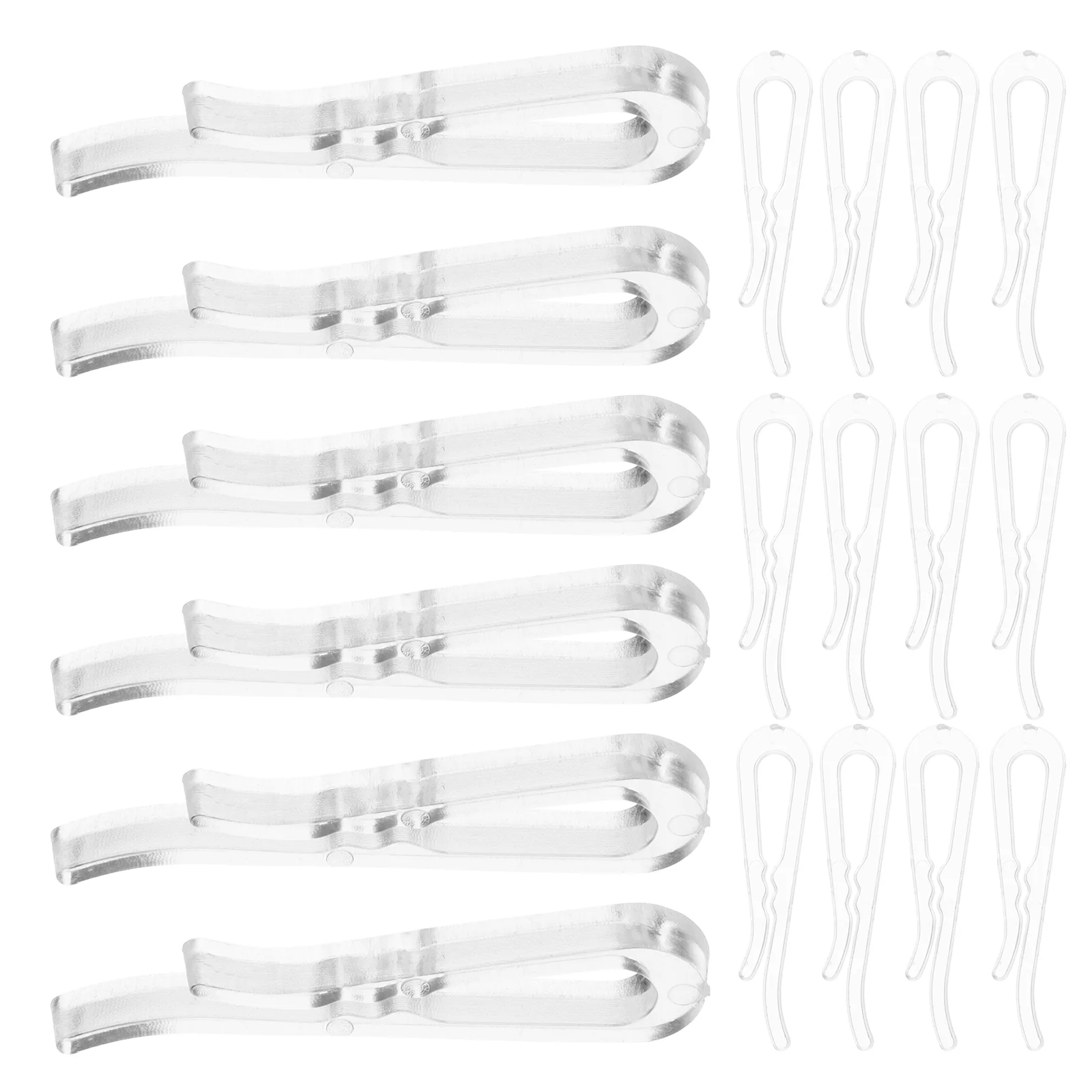 Plastic Transparent Clip Clear Multifunction Stockings Cloth Clip Toothed Clothespin for Shirt Bra Briefs Sock Pants