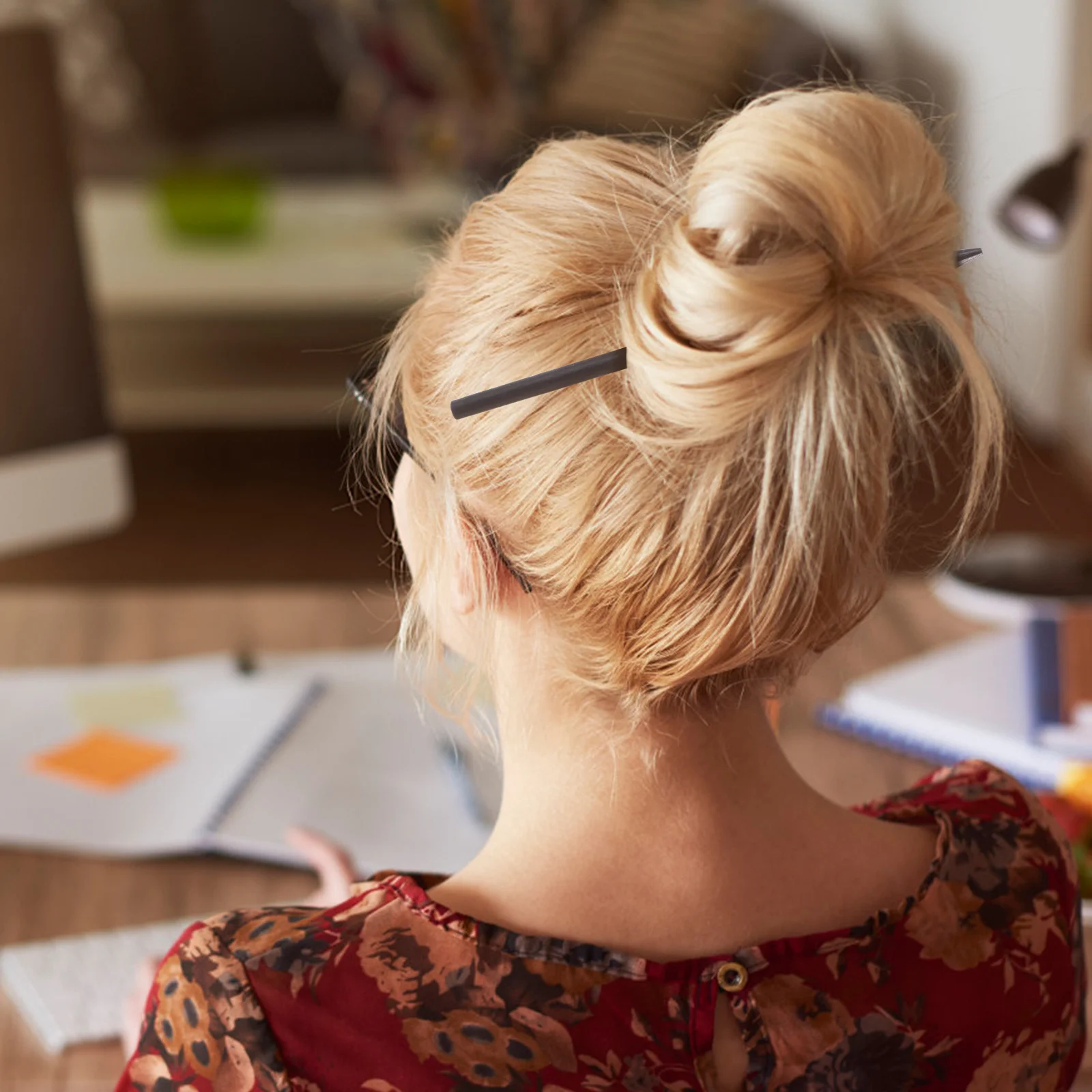 

20pcs Tapered Wooden Hair Sticks Straight Smooth Natural Hairpin For Updos Everyday Hairstyling Accessories Hair Sticks For Buns